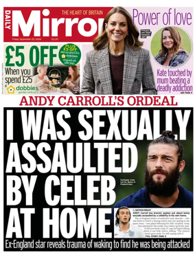 Cover of Daily Mirror