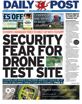 Cover of Daily Post (North Wales)