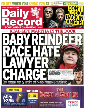 Cover of Daily Record