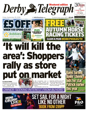 Cover of Derby Telegraph