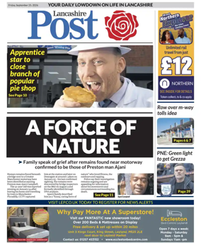 Cover of Lancashire Evening Post