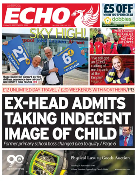 Cover of Liverpool Echo