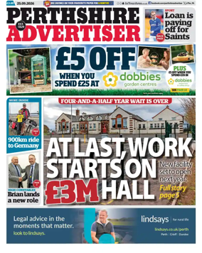 Cover of Perthshire Advertiser