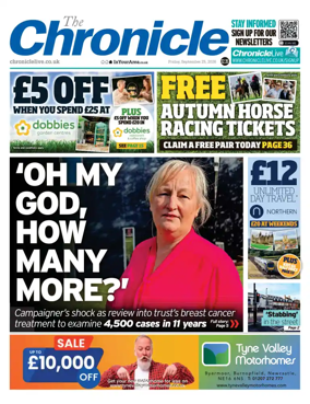 Cover of The Chronicle (South Tyneside and Durham)