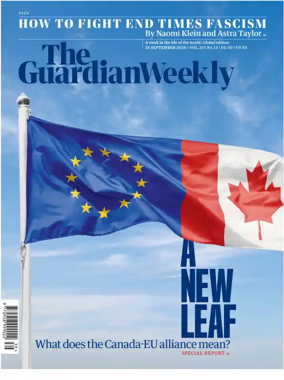 Cover of The Guardian Weekly