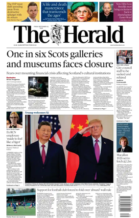 Cover of The Herald (Scotland)