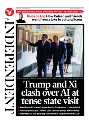 Cover of The Independent