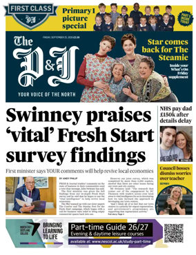 Cover of The Press and Journal (Aberdeen and Aberdeenshire)