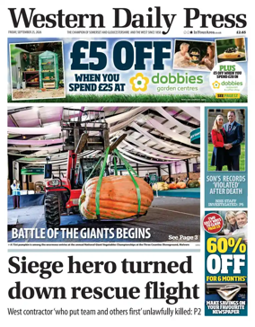 Cover of Western Daily Press