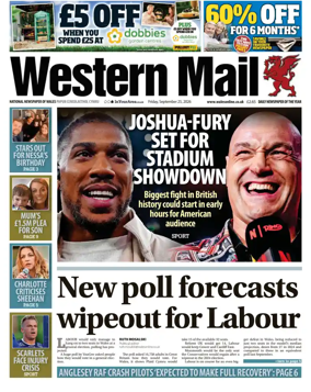 Cover of Western Mail