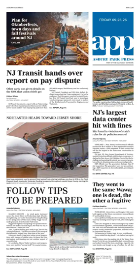 Cover of Asbury Park Press