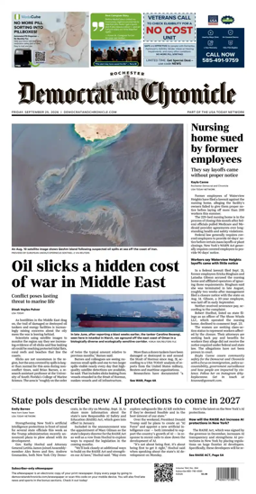 Cover of Democrat and Chronicle