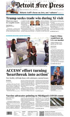 Cover of Detroit Free Press