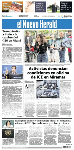 Cover of El Nuevo Herald