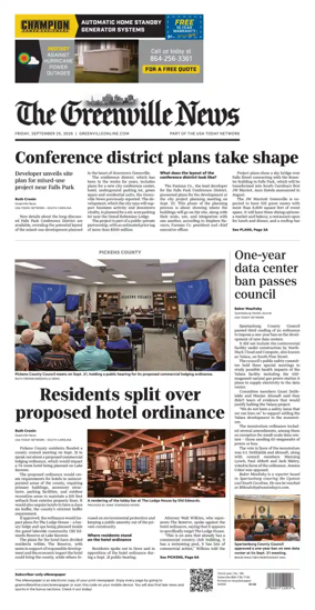 Cover of The Greenville News