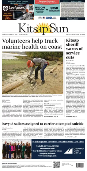 Cover of Kitsap Sun