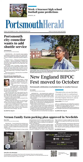 Cover of Portsmouth Herald