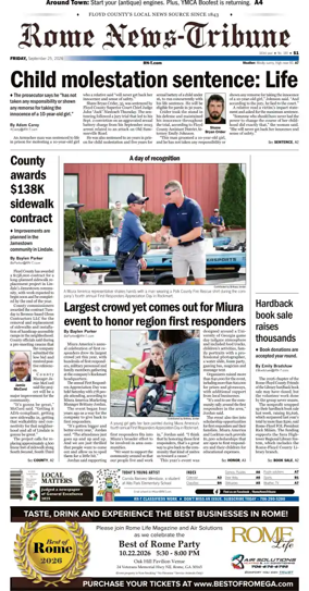 Cover of Rome News-Tribune