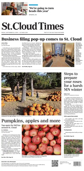 Cover of St. Cloud Times