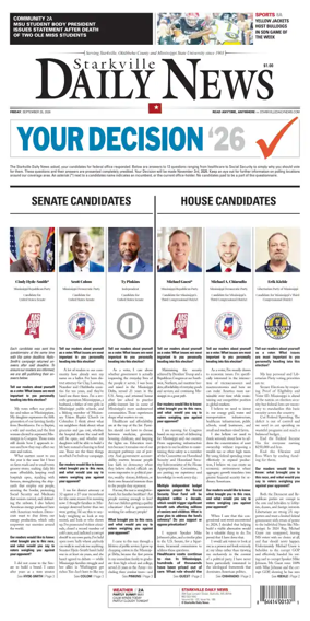 Cover of Starkville Daily News