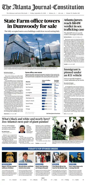 Cover of The Atlanta Journal-Constitution