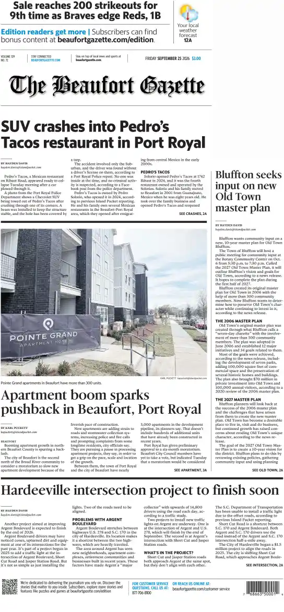 Cover of The Beaufort Gazette