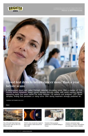 Cover of The Brighter Side of News