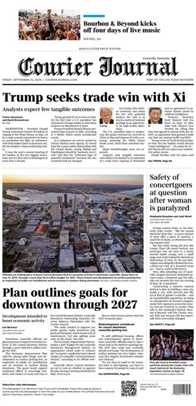 Cover of The Courier-Journal (Louisville)