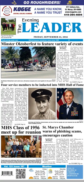 Cover of The Evening Leader