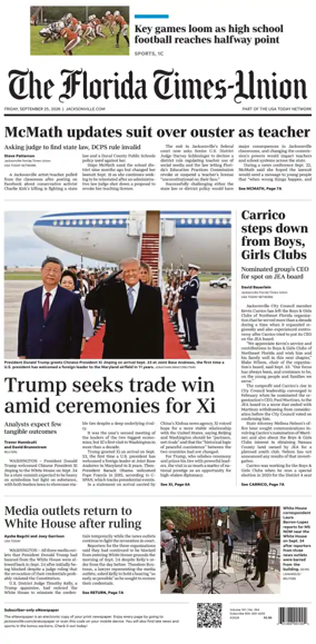 Cover of The Florida Times-Union