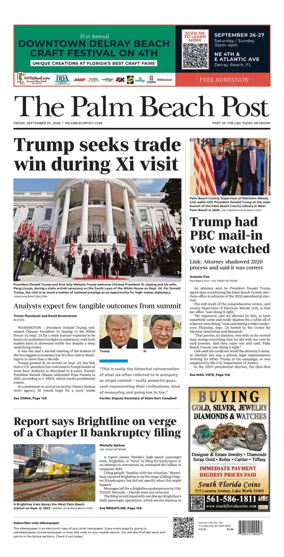 Cover of The Palm Beach Post