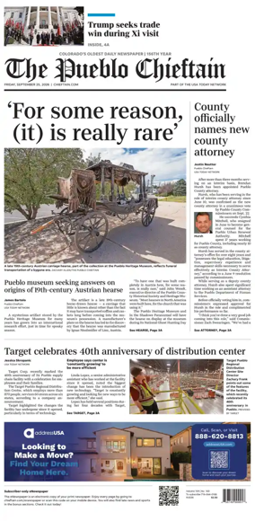 Cover of The Pueblo Chieftain