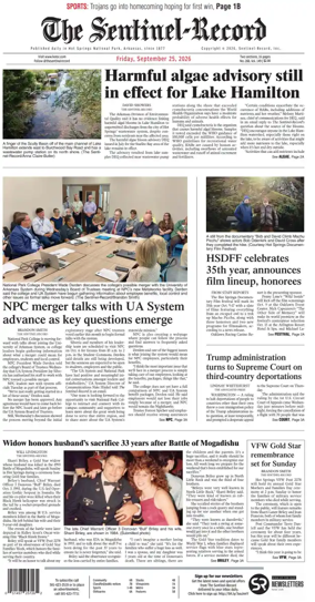 Cover of The Sentinel-Record