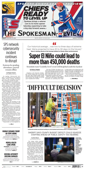Cover of The Spokesman-Review (Spokane)