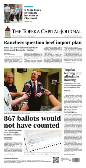 Cover of The Topeka Capital-Journal