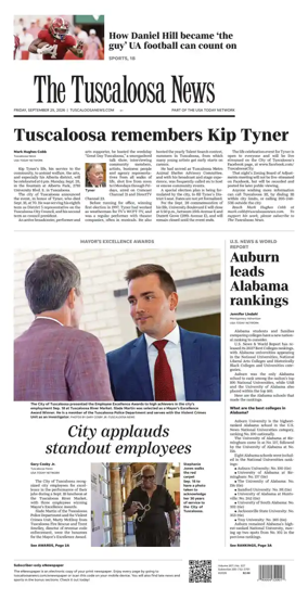 Cover of The Tuscaloosa News