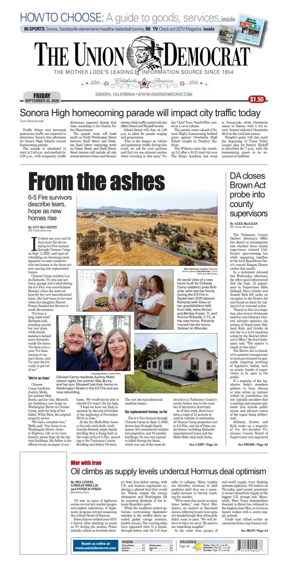 Cover of The Union Democrat