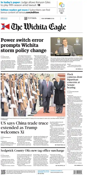 Cover of The Wichita Eagle