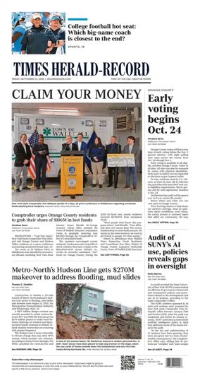 Cover of Times Herald-Record