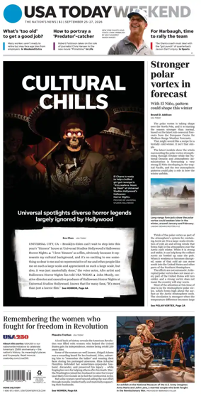 Cover of USA TODAY US Edition