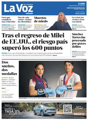 Cover of La Voz del Interior