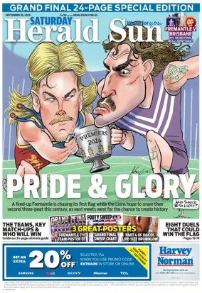 Cover of Herald Sun