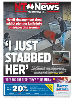 Cover of NT News