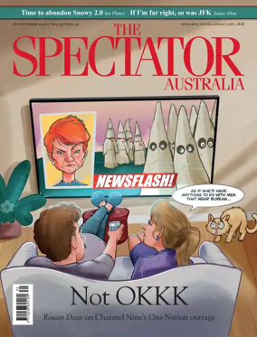 Cover of The Spectator (Australia)