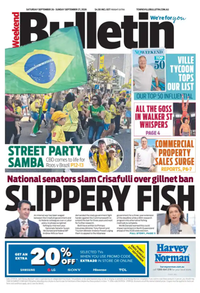 Cover of Townsville Bulletin