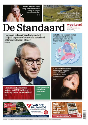 Cover of De Standaard