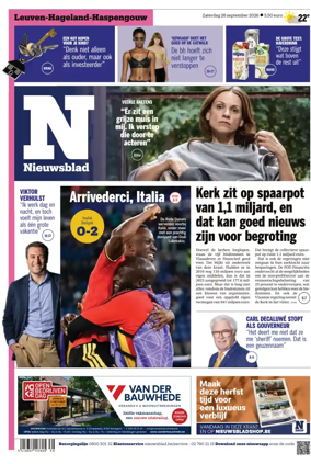Cover of Het Nieuwsblad