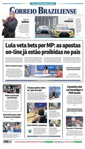 Cover of Correio Braziliense
