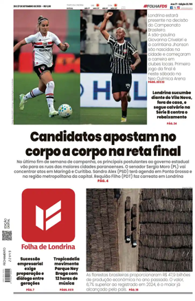 Cover of Folha de Londrina