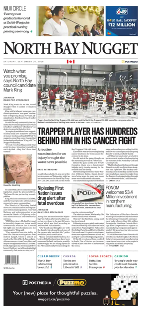 Cover of North Bay Nugget